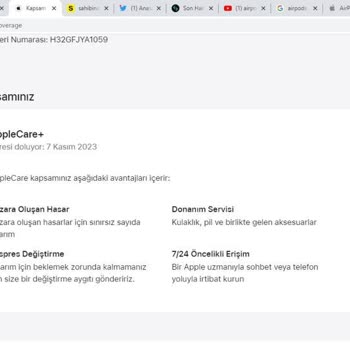 Gürgençler Apple Firması Garantiye Rağmen Cihazı Tamir Etmedi