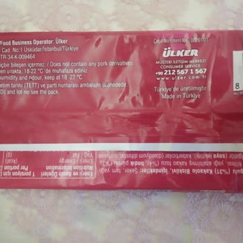 Ülker Pasta Tadında Adlı Üründen Saç Çıkması