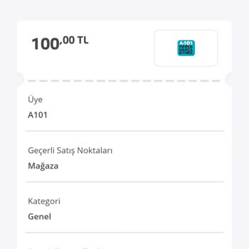 Sodexo A101 Çeki Tanımlanıyor Çıkıp Bir Şey Alamıyorum
