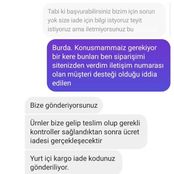 Gündem Gündüz Atelier Muhatap Bulamıyorum Zorla İade Yaptım Ücreti Geri Ödenmiyor...