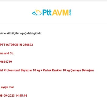 Ariel Deterjan Toz Deterjan Yerine Kaya Tuzu Göndermişler