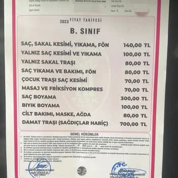 Berberler Odası Berberlerin Fazla Ücret Alması