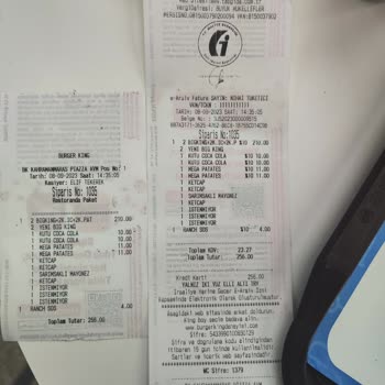 Burger King Beklemiş Hamburger Ve Ekstra Ücret