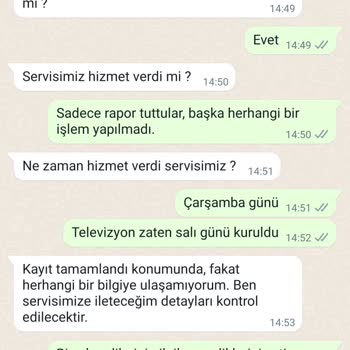 Vestel TV Servis Sorunu