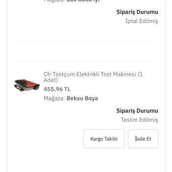 Epttavm Ürünlerimi Teslim Etmiyor.