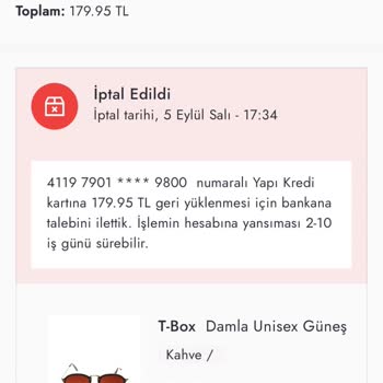 Boyner Online Mağazası Haksız Ve Yalan Sebeplerle Ürün İadesi Yaptı