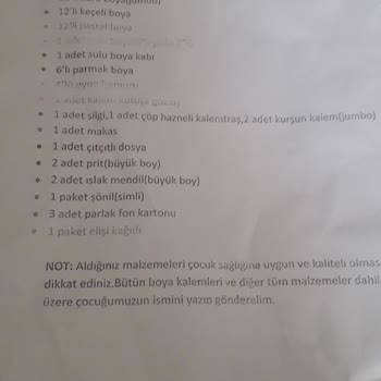 Milli Eğitim Bakanlığı (MEB) Anasınıfı Ücret Talebi Şikayeti