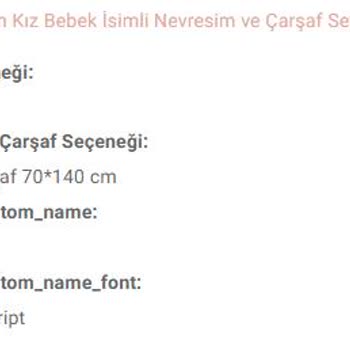 Astral Baby Sipariş İsmi İle İçeriğin Uyuşmaması