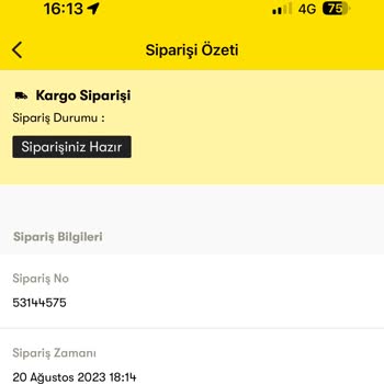 Cepte Şok Teslimat Sorunu