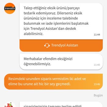 Trendyol Uygulamasında Yaşadığım Sorun