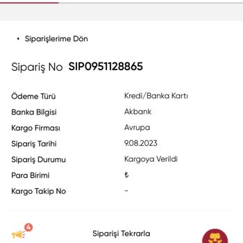 GS Store Ürünümü 1 Aydır Göndermiyor