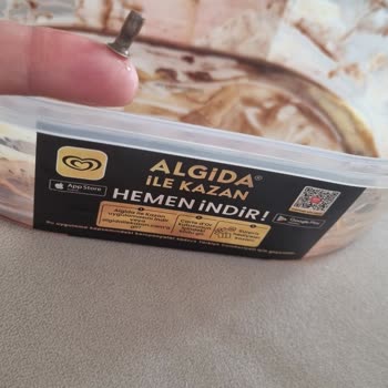 Algida Marka Dondurma Yabancı Madde