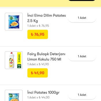 Şok Market Online Siparişi