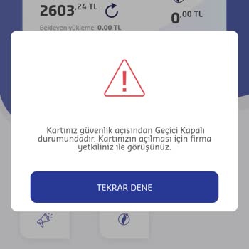 Sodexo Restorant Kartı Sisteme Giremiyorum Ödeme Yapamıyorum