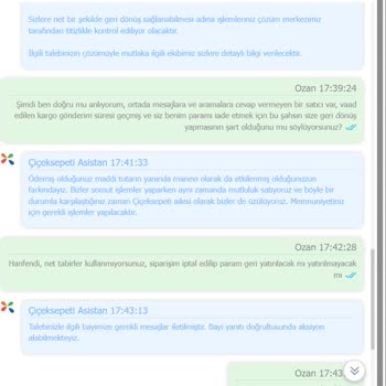 Çiçek Sepeti Gönderilmeyen Siparişi İptal Etmiyor