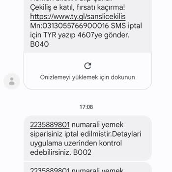 Trendyol Yemek Yemediğim Yemeğin Parasını Ödedim.
