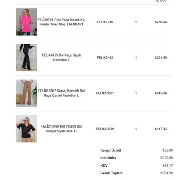 Felix Butik İade İşleminin Zayıflığı