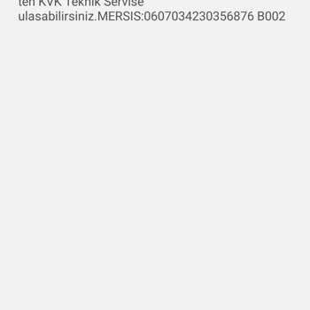 KVK Teknik Servisi Kendi Gönderdiği Mesajı Yalanlıyor