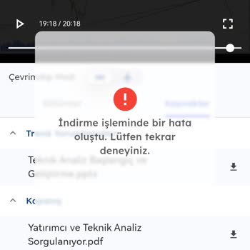 Borfin Eğitimdeki Kaynaklar İndirilmiyor