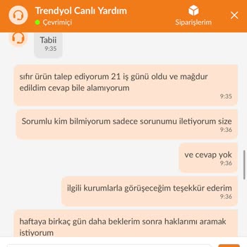 Trendyol.com Dan Aldığım Ve Garantiye Gönderdiğim Sıfır Ürün İade Edi
