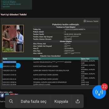 UPS Türkiye Teslim Edildi Söylenip Teslim Edilmeyen Kargo