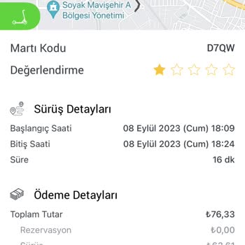 Martı Haksız Ücret Alınması