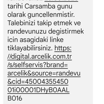 Arçelik Randevu Verip Verip Erteliyor