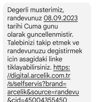 Arçelik Randevu Verip Verip Erteliyor