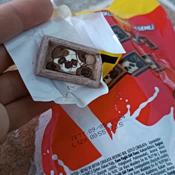 Eti Gıda Bozuk Çikolata Ve Şekilleri Bozulmuş Eti Petito