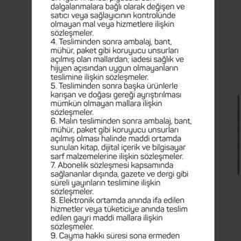 A101 Mağazacılık İnternet Üzerinden İade Almıyor