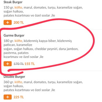 Big Mamma's Çorum Bigg Mamma S Yemek Şikayeti
