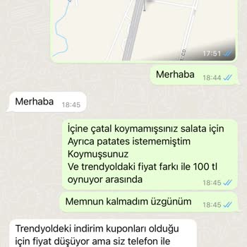 Big Mamma's Çorum Bigg Mamma S Yemek Şikayeti