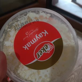 Eker Marka Kaymak Bozuk Çıkması
