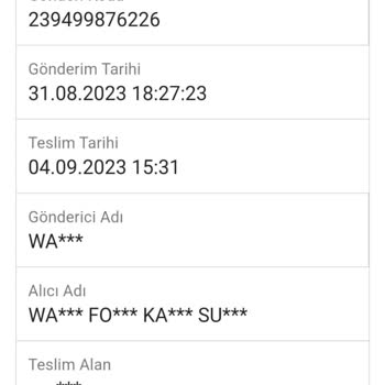 Watsons Siparişim Elime Ulaşmadı Teslim Edildi Olarak Gözüküyor