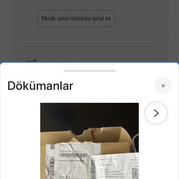 Hepsiburada Yanlış Kargo Getirdi