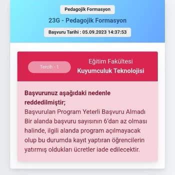 Mersin Üniversitesi Pedagojik Formasyon Eğitimi Açılmıyor