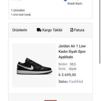 FashFed Müşteri Memnuniyeti İade İlgisizlik