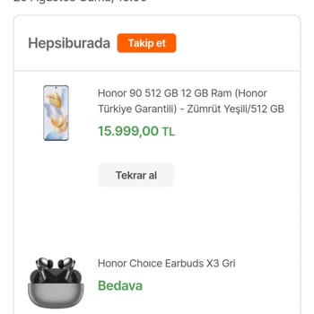 Hepsiburada 15 Gün Olmasına Rağmen Siparişimi Kargoya Vermedi