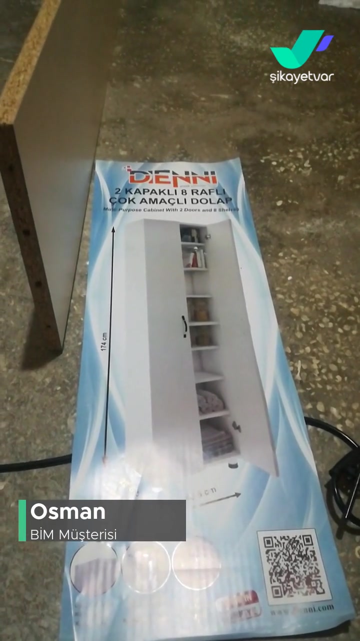 BİM Yanlış Konulmuş Parça videonun kapak resmi