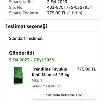 Sendeo Kargoyu Teslim Etmeme
