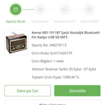 Sürat Kargo, Aldığım Ürünü Bir Türlü Getirmiyor