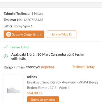 Adidas'tan Kusurlu Ürün