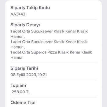 Domino's Pizza Sipariş İptali Yapıyor