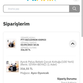 PttAVM Siparişim İptal Edildi