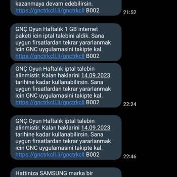 Turkcell Servis İptali Yapılmıyor Ve Sürekli Yenileniyor