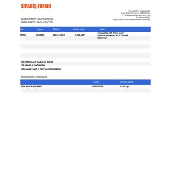 Butik Paketleme Acentesi