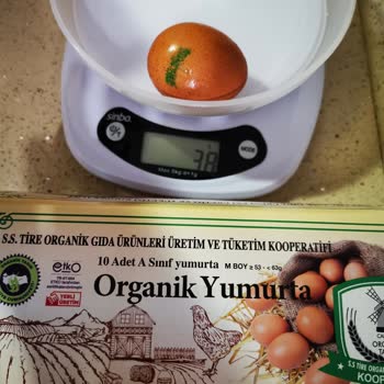 Tire Organik Gıda Ürünleri Tire Organik Yumurta Gramaj Yalanı!