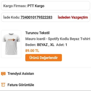 PTT Kargo Trendyol İade Kodunu Kabul Etmedi
