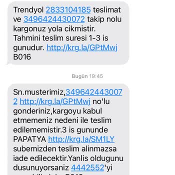 Aras Kargo Kargomu Ev Adresime Getirmedi