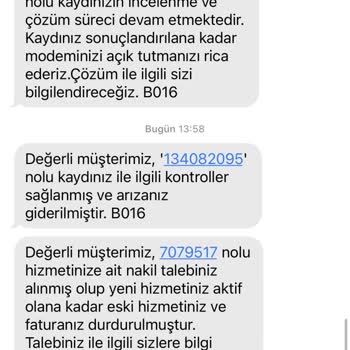 Vodafone Net Hizmetinden Memnun Kalmadım